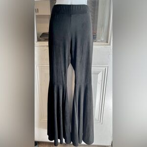 Boho Black Flared Women's Pants